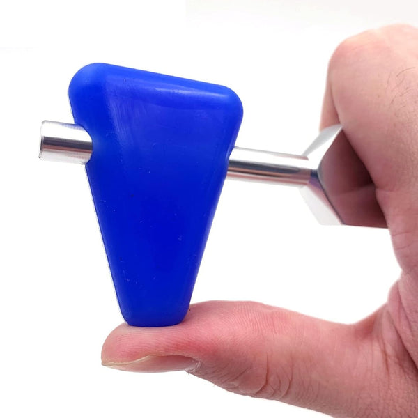 Complete set: 128 Hz tuning fork + 528 Hz tuning fork + 2 FREE Comfort Grip